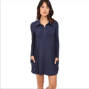 Kensie Drapey French Terry Dress